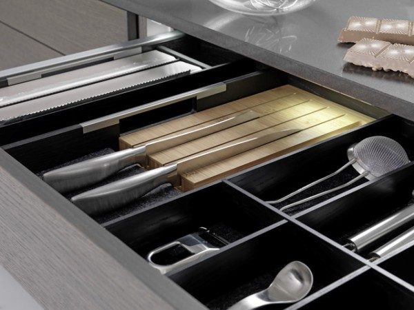 modern Kitchen Drawer Organization pictures