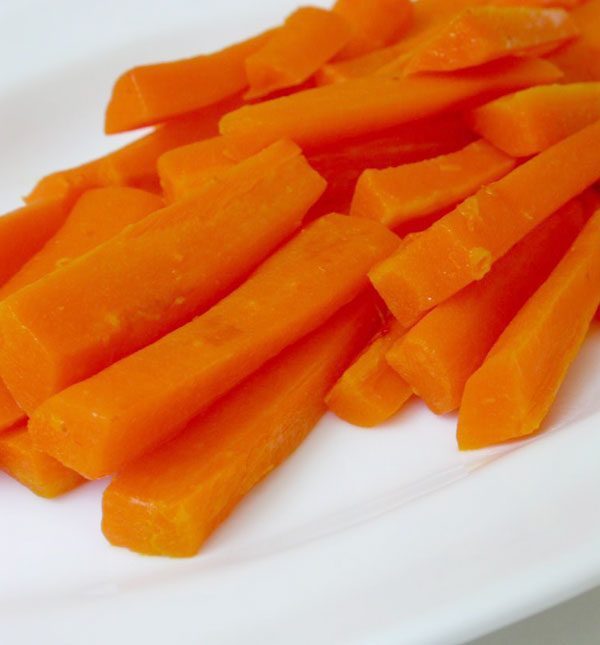 Recipes: Cooked Carrots with Orange