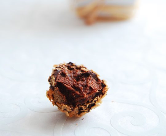 dark chocolate fudge picture