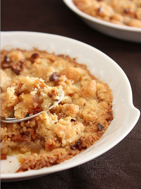 apple crumble recipe image