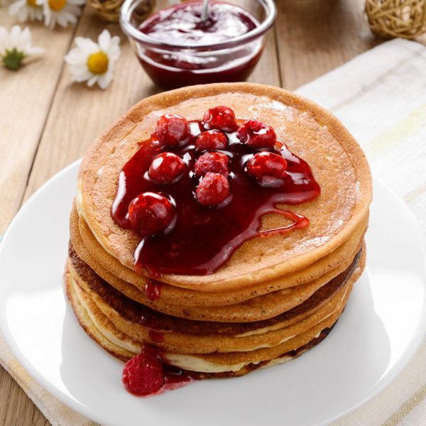 easy homemade pancakes picture