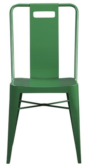 emerald green chair kitchen picture