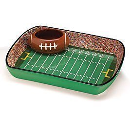 football chip dip serving set image