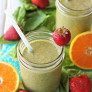 green breakfast smoothie recipe thumbnail