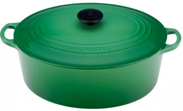 green cookware dutch oven image