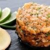 healthy salmon tartare recipe thumbnail