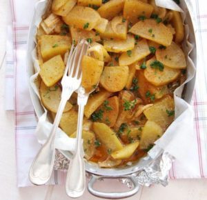 Easy oven roasted potatoes recipe photos