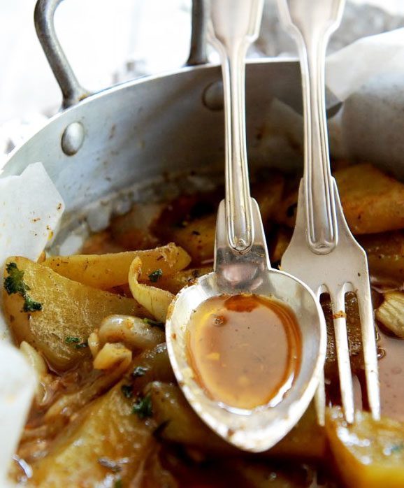 How to make oven roasted potatoes image