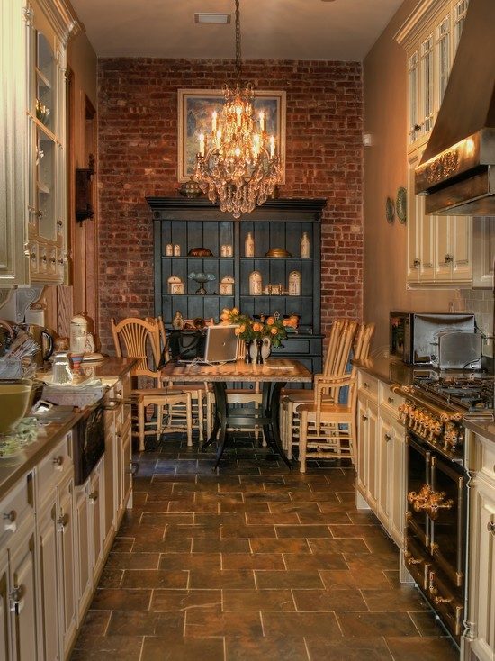 rustic cosy kitchen new york picture