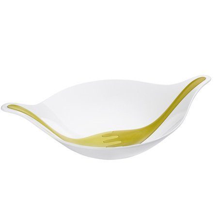 Koziol RIO Large Bowl 1 Litre Serving Bowls Salad 3 PACK Transparent Grey 