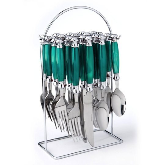 Green 20 Piece Rack Set