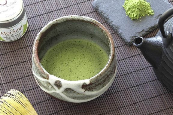 matcha green tea powder image