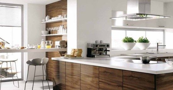 dark walnut kitchen cabinets picture