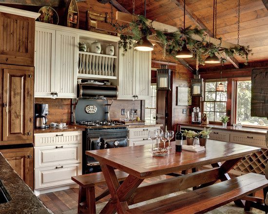 cabin kitchen decor