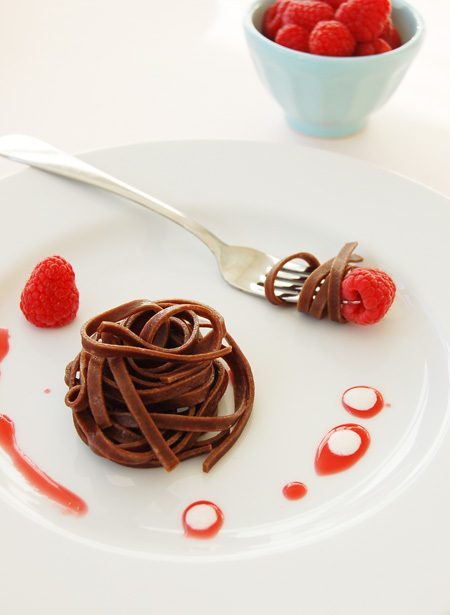 chocolate pasta picture