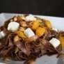 chocolate tagliatelle pasta recipe thumbnail