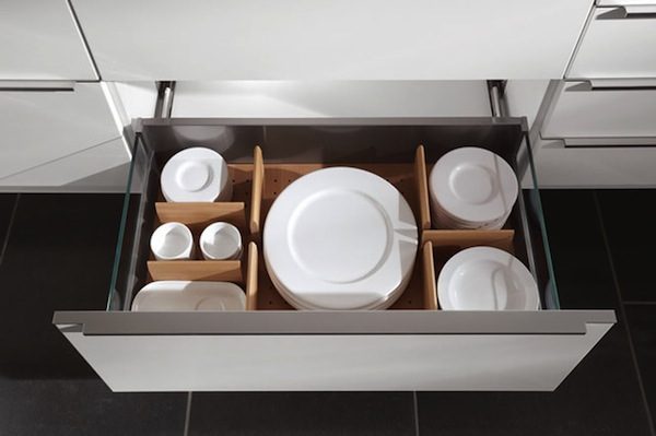 contemporary cabinet and drawer organizers