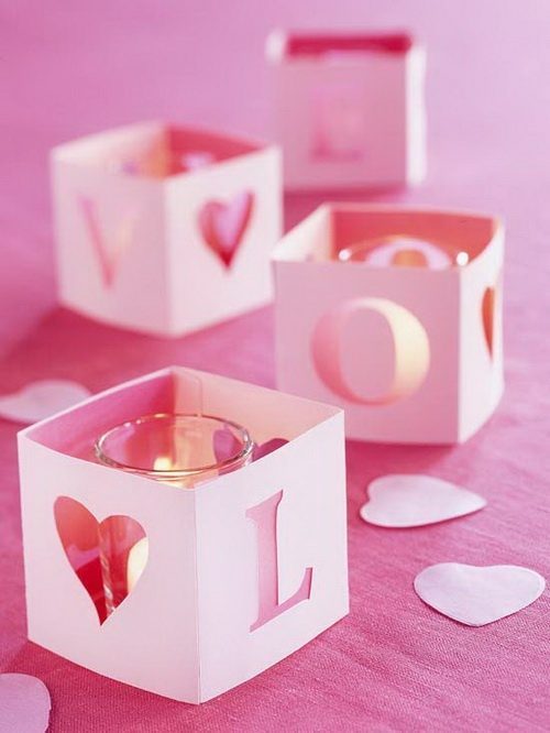 easy Valentine's Day decor