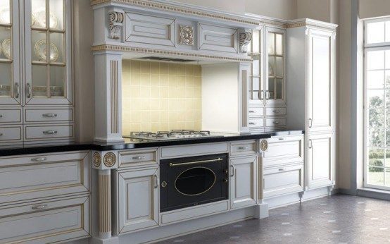 luxury white kitchen boston