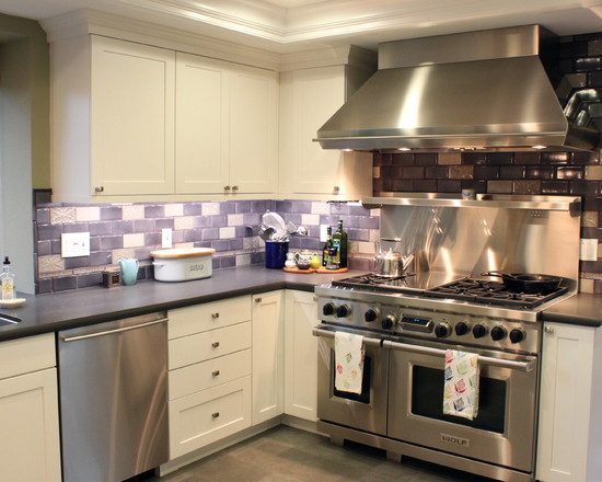 purple kitchen cabinets ideas