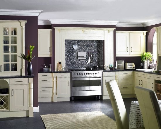 purple kitchen image