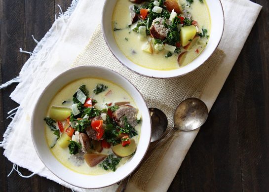 recipes for kale and potato soup