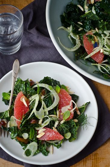 recipes for kale salads