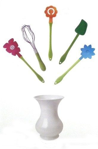 Blooming Flowers Kitchen Utensil Set