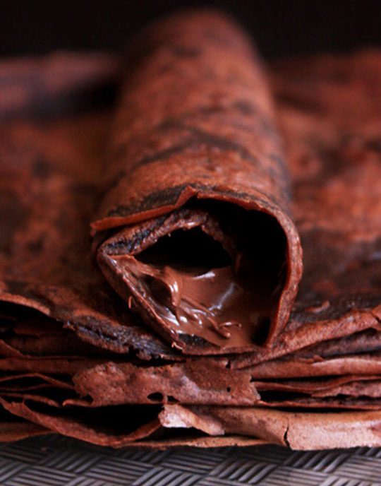 make ahead Cocoa Crepes