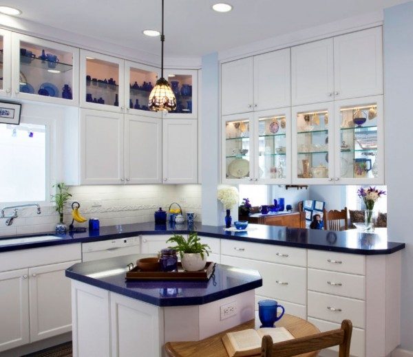 blue kitchen ideas pictures