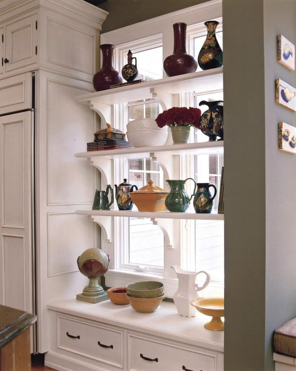 Open Shelves On Kitchen photo