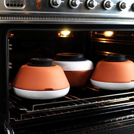 Steamer for Oven-Terra Cotta