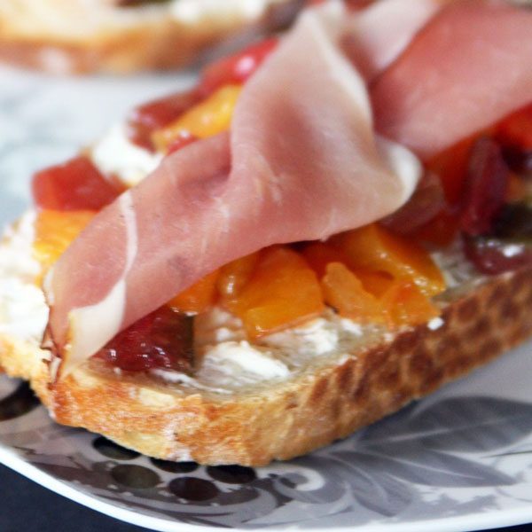 easy bruschetta recipe image