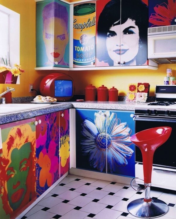 pop art kitchen decor picture