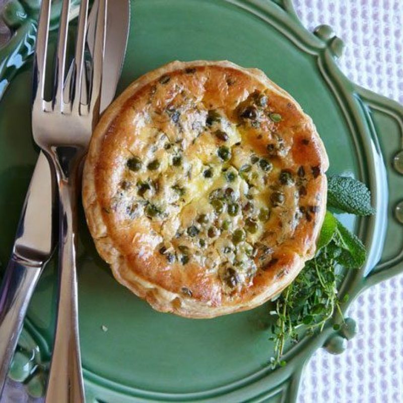 Green Peas Quiche Recipe — Eatwell101