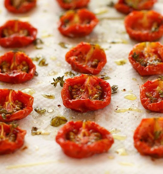 Candied Tomatoes In Olive Oil
