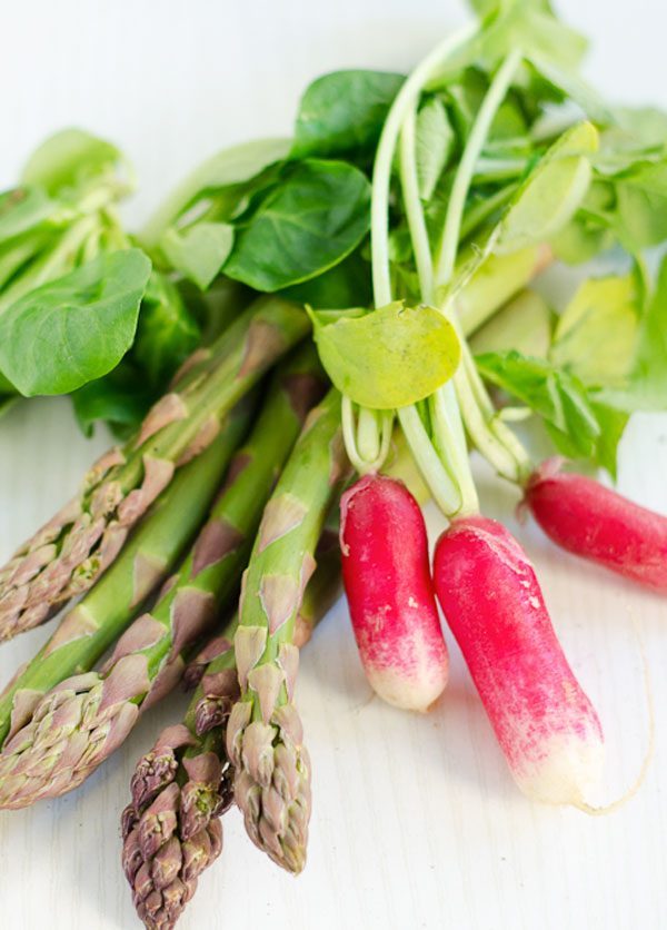 Ingredients for Spring Salad