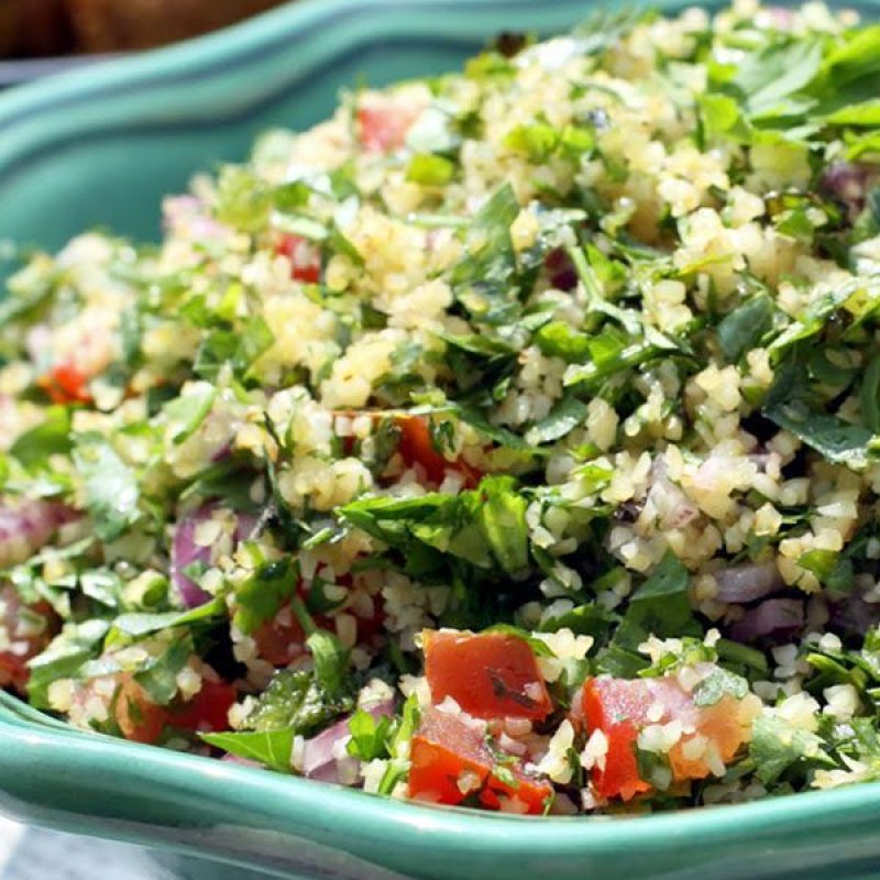 Bulgur Tabbouleh Salad Recipe — Eatwell101