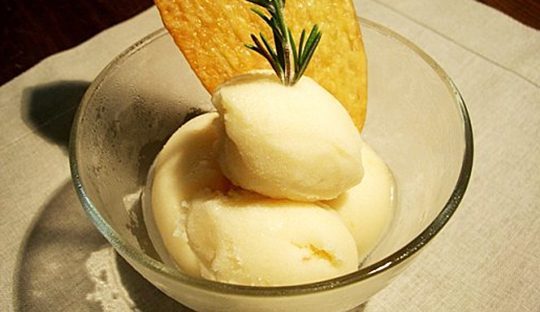 Easy Peach Sorbet Recipe