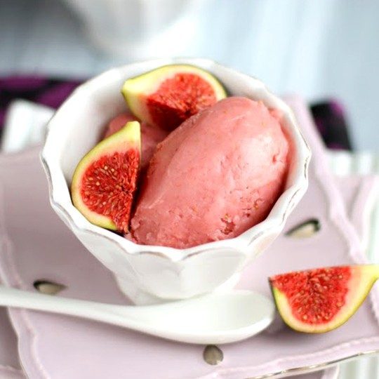 Ice Cream Fig Recipes Ice cream Fig Fruit sorbet Recipes