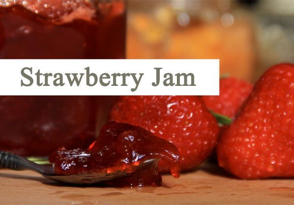 easy strawberry jam recipe