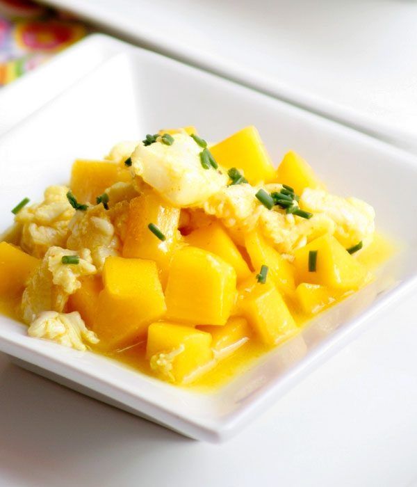 cod and mango tartare