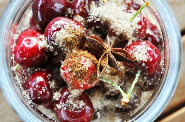 pickled cherries recipe