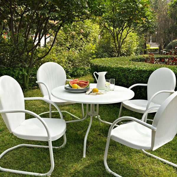 modern outdoor dining set