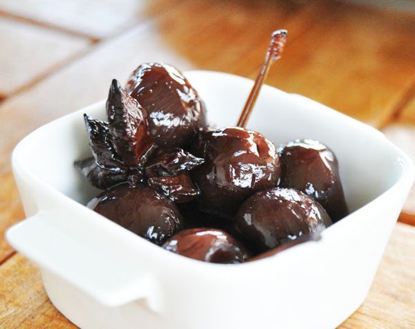 pickled cherries image