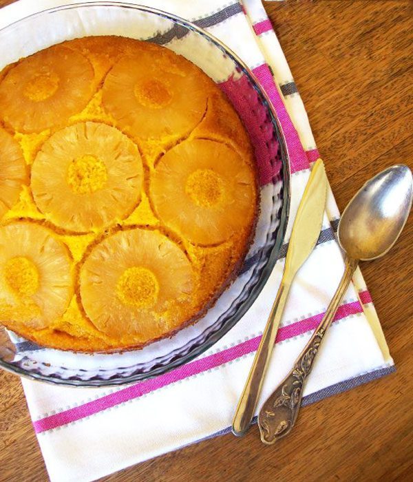 Dessert Recipe:Pineapple Upside Down Cake