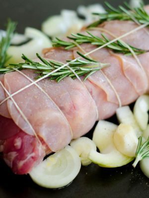 Bacon Wrapped  Pork Tenderloin