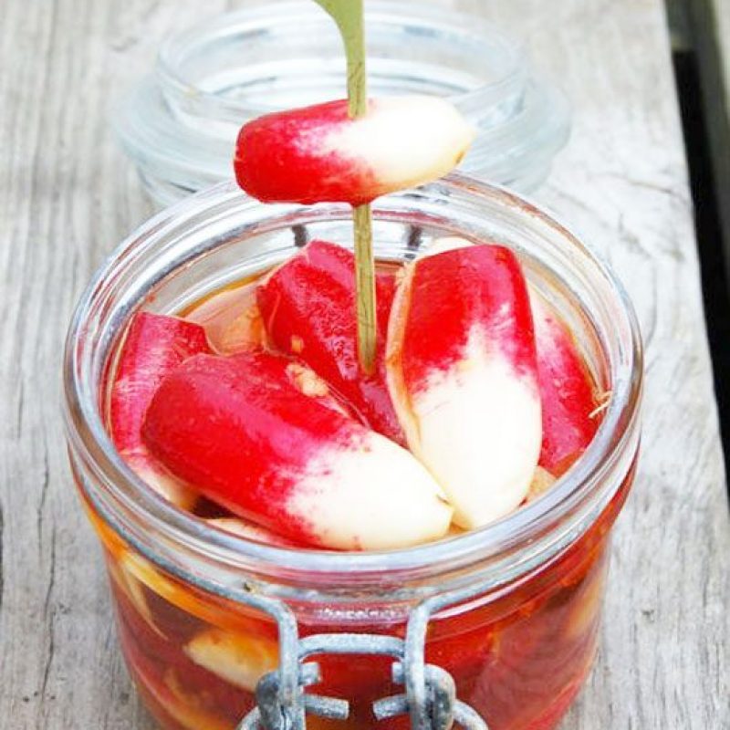 Recipe Quick Pickled Radishes with Ginger — Eatwell101