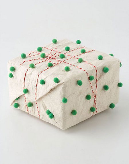 Tissue Paper Pom Poms DIY