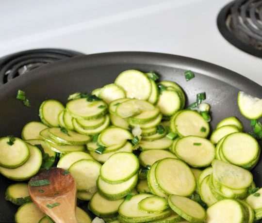 Sauteed Zucchini Tips